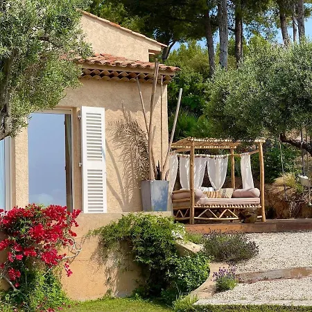 Mas Des Iles D'or - Vue Unique, Piscine Chauffee, Jacuzzi, Tennis וילה *